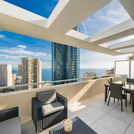 5Mn Monaco - Terrasse Vue Mer - Parking - Be 보솔레이 외부 사진