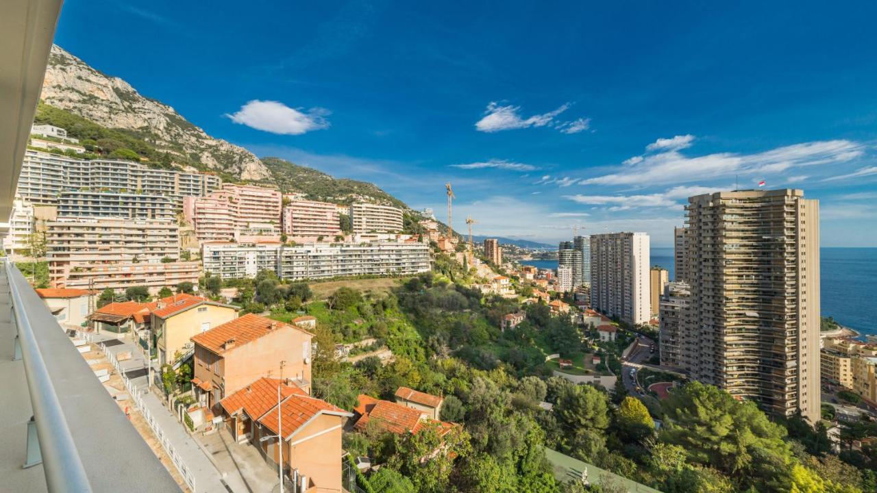 5Mn Monaco - Terrasse Vue Mer - Parking - Be 보솔레이 외부 사진