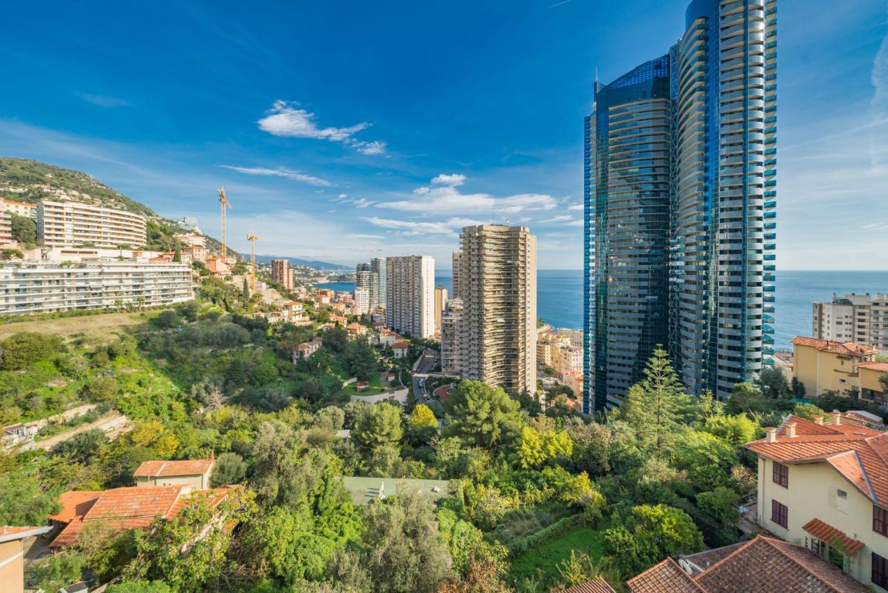 5Mn Monaco - Terrasse Vue Mer - Parking - Be 보솔레이 외부 사진