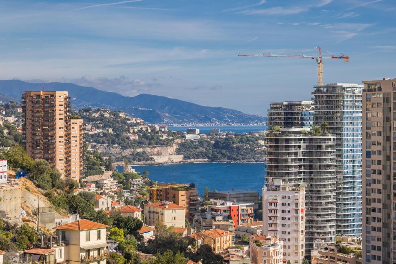 5Mn Monaco - Terrasse Vue Mer - Parking - Be 보솔레이 외부 사진