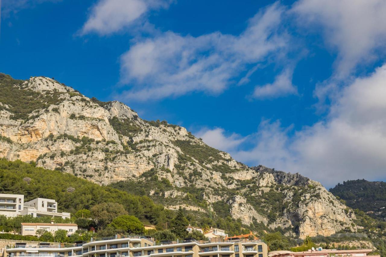 5Mn Monaco - Terrasse Vue Mer - Parking - Be 보솔레이 외부 사진